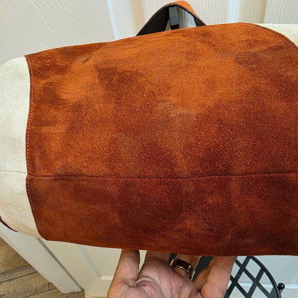 Ultra Rare numbered 2003 Coach Suede Hobo (177 of 300) 9498 Italian Y2K Handbag! - Picture 9 of 10